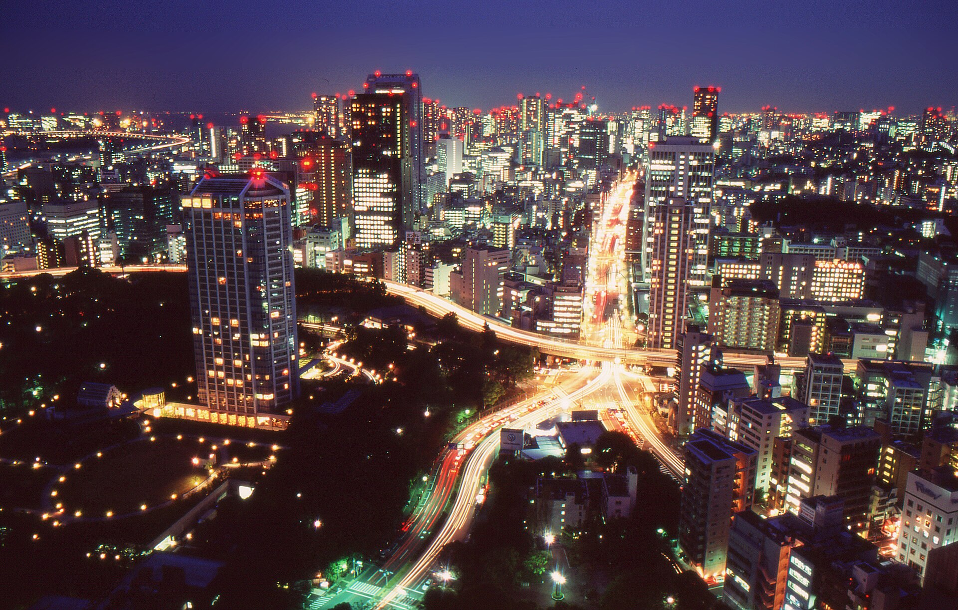 Tokyo la nuit